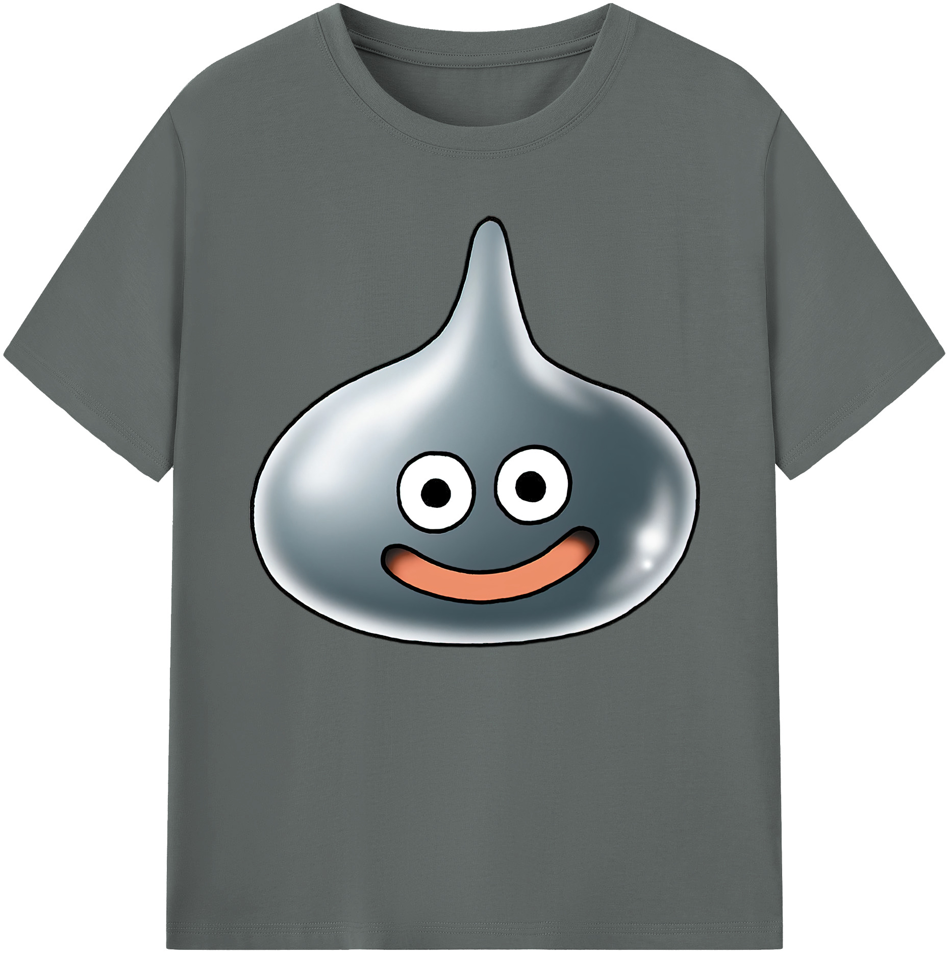 （画像用） ドラゴンクエスト Doragon Kuesuto Dragon Quest 綿100％ メンズ半袖Tシャツ｜肌触りやわらか＆通気性
